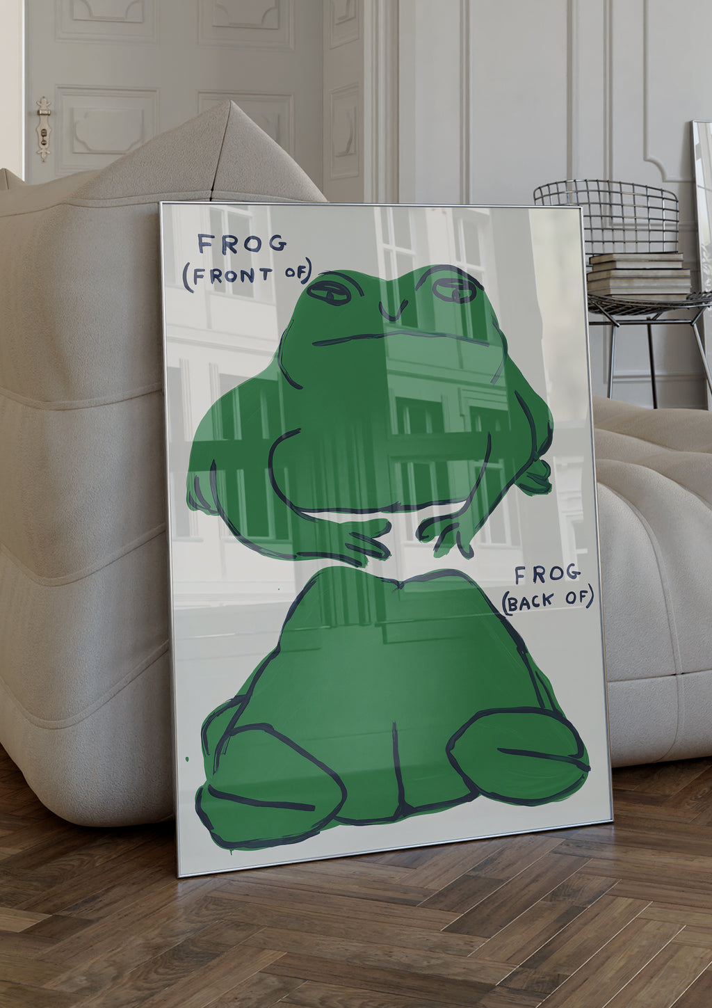 Frog Perspective poster visad rakt fram – Bozetto affisch i hög tryckkvalitet i hög tryckkvalitet