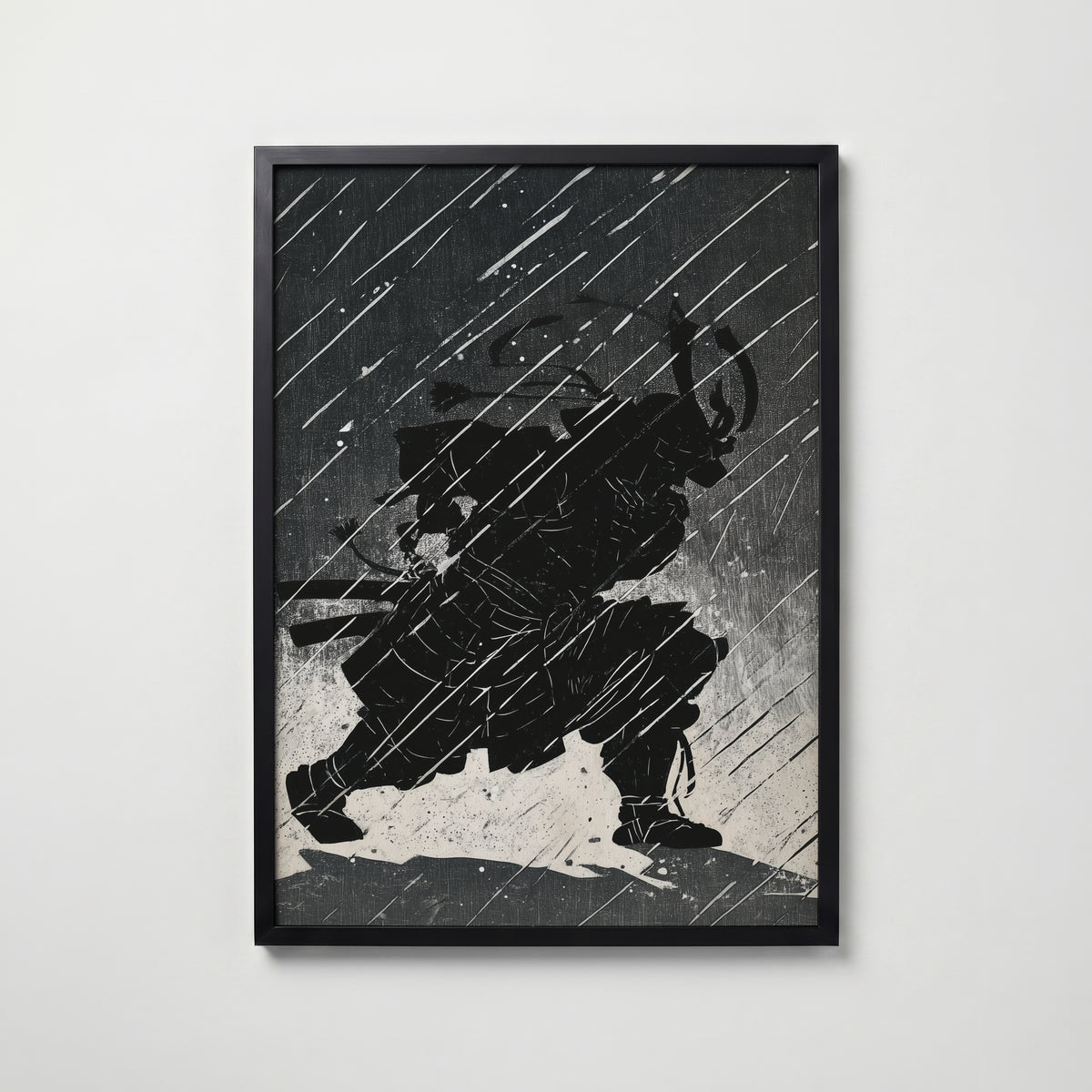 Shadow Samurai – affisch med snyggt motiv, köp enkelt hos Bozetto i flera storlekar