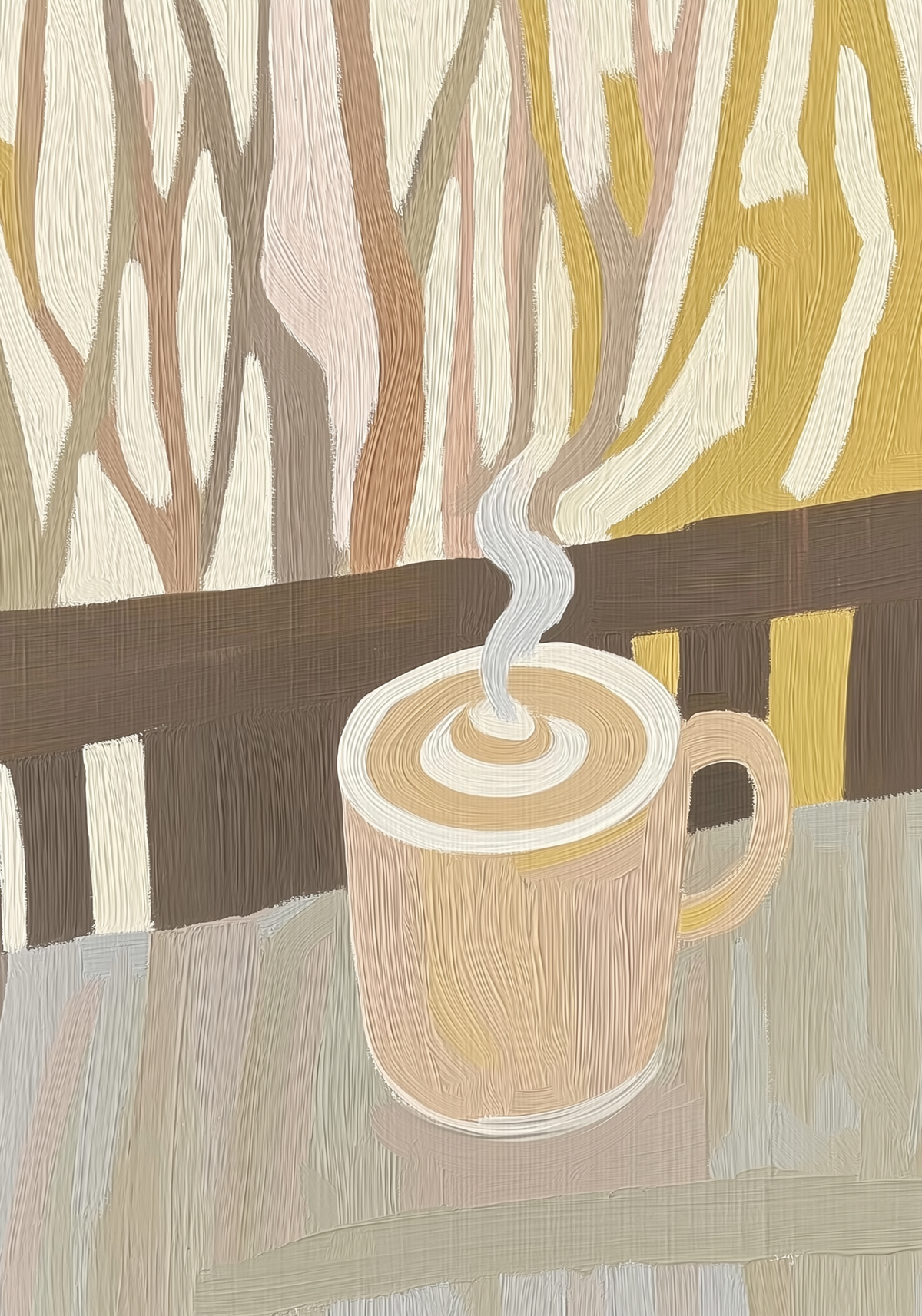 Whispers Of Warmth Coffee poster visad rakt fram – Bozetto affisch i hög tryckkvalitet