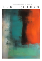 Deep Division Mark Rothko poster visad rakt fram – Bozetto affisch i hög tryckkvalitet