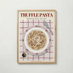 Plakat „Makaron z truflami”