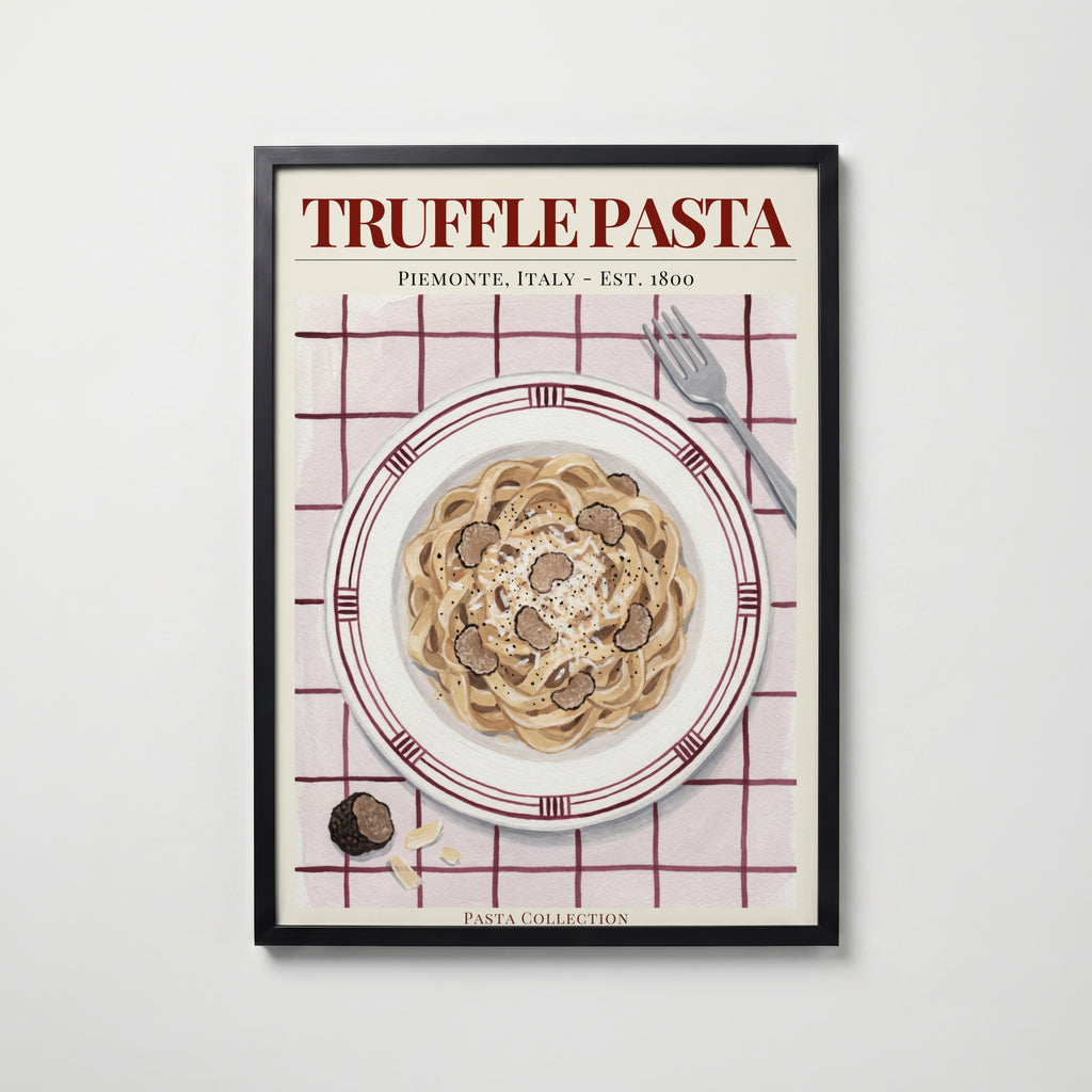 Plakat „Makaron z truflami”