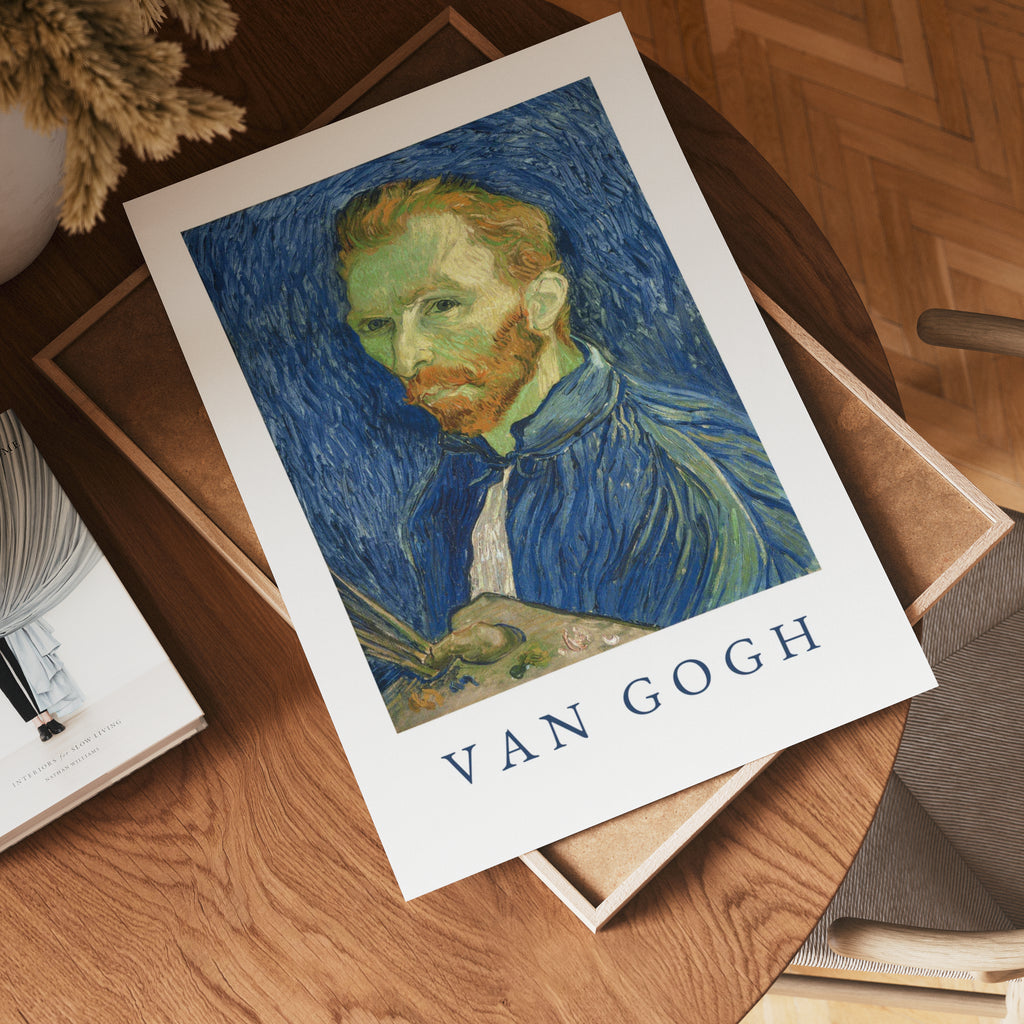Van Gogh Self Portrait – affisch med stilfullt motiv från Bozetto i hög kvalitet