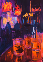Abstract Bar – affisch med snyggt motiv, köp enkelt hos Bozetto i flera storlekar