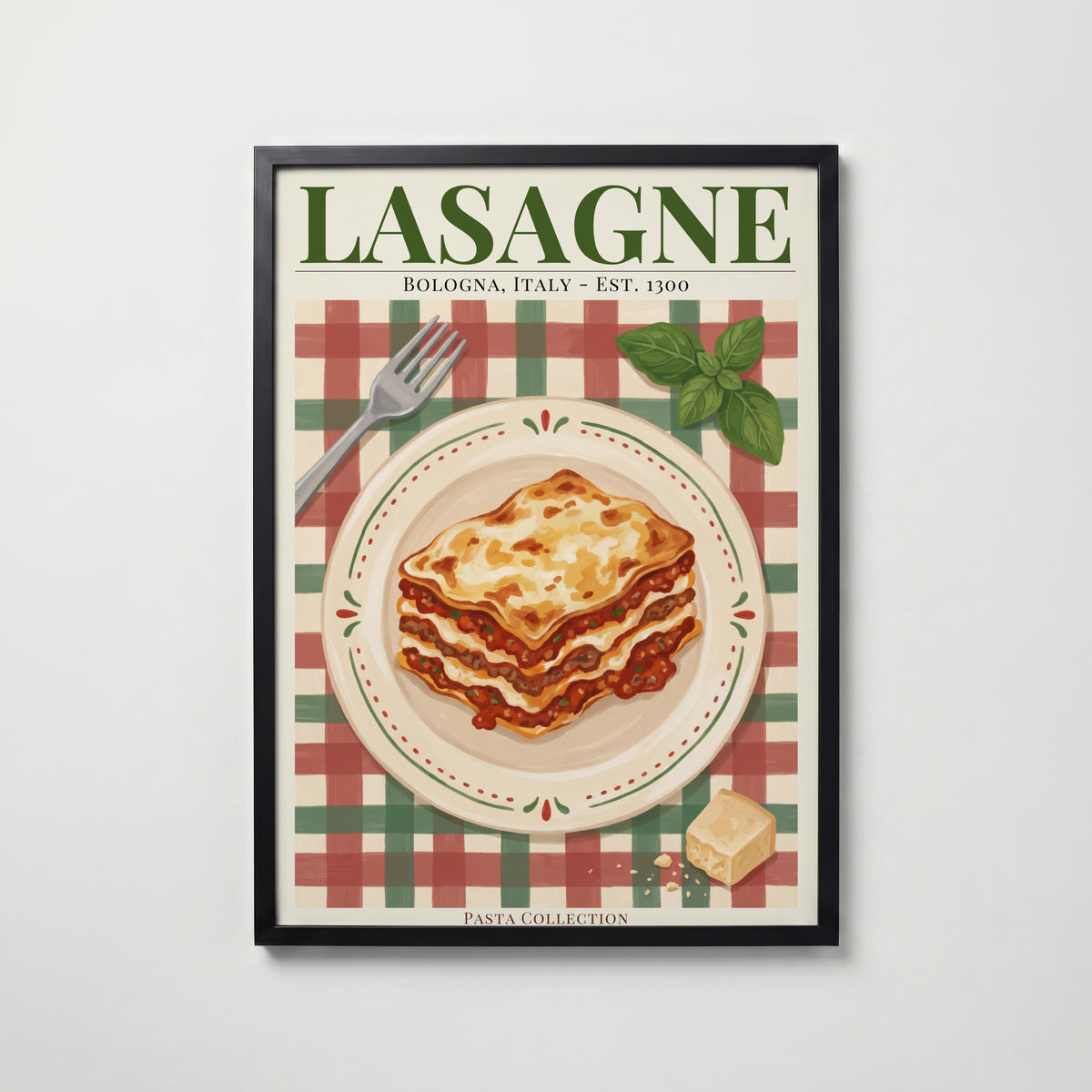 Plakat „Lasagne”