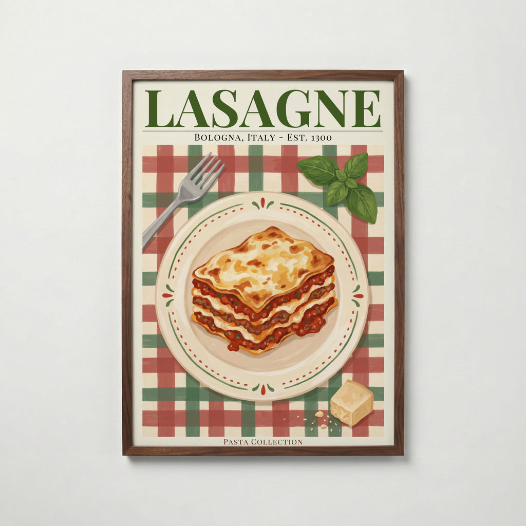Plakat „Lasagne”