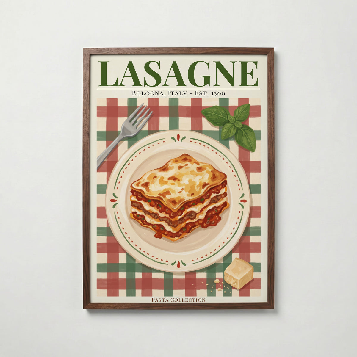 Plakat „Lasagne”
