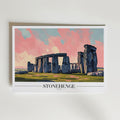 Stonehenge – stilfullt konsttryck från Bozetto, tryckt på matt finpapper i hög tryckkvalitet