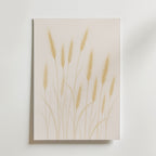 Golden Wheat Field affisch inramad i neutral ram – konsttryck från Bozetto – nr 1