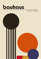 Bauhaus Geometric Art – köp enkelt hos Bozetto konsttryck i hög kvalitet i hög kvalitet