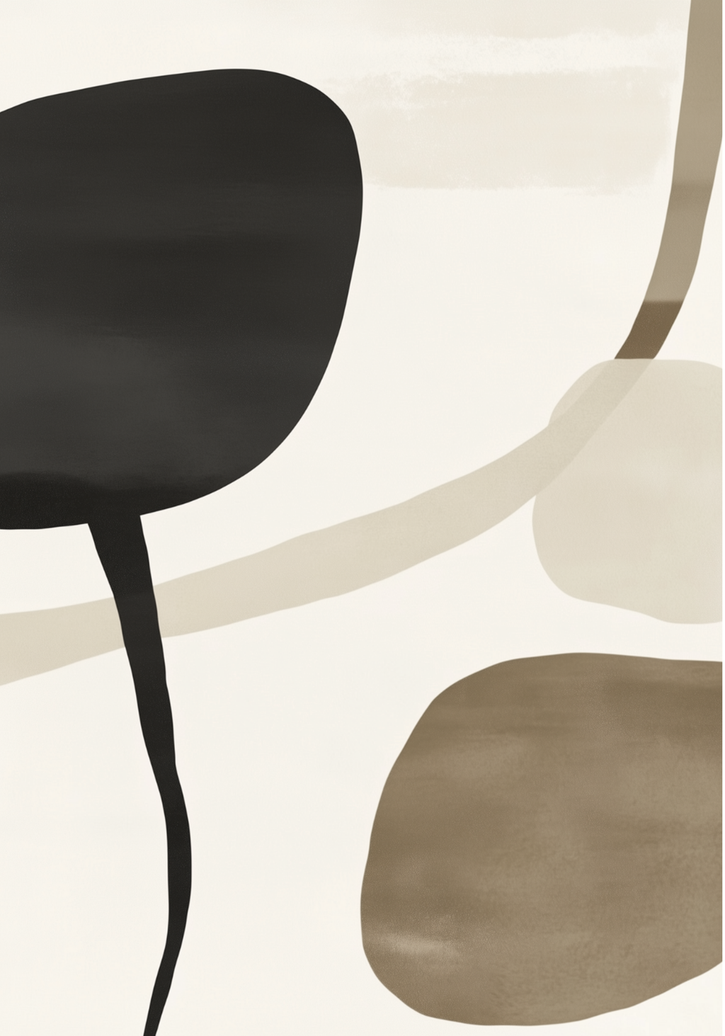 Abstract Serenity – affisch med snyggt motiv, köp enkelt hos Bozetto i flera storlekar