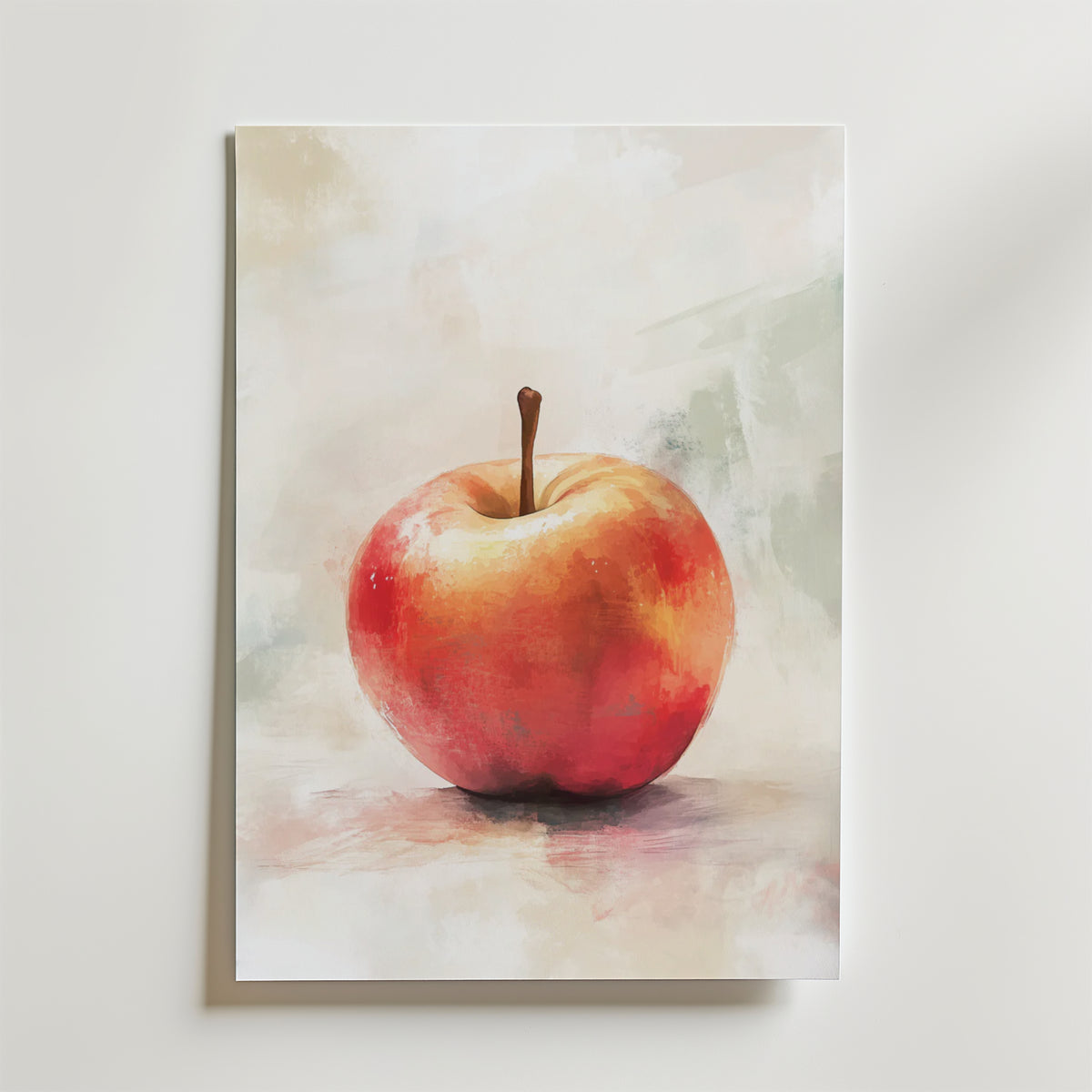 Apple Essence – stilfullt konsttryck från Bozetto, tryckt på matt finpapper i hög tryckkvalitet