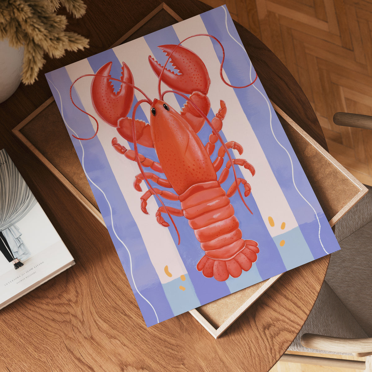 Red Lobster – affisch med snyggt motiv, köp enkelt hos Bozetto i flera storlekar