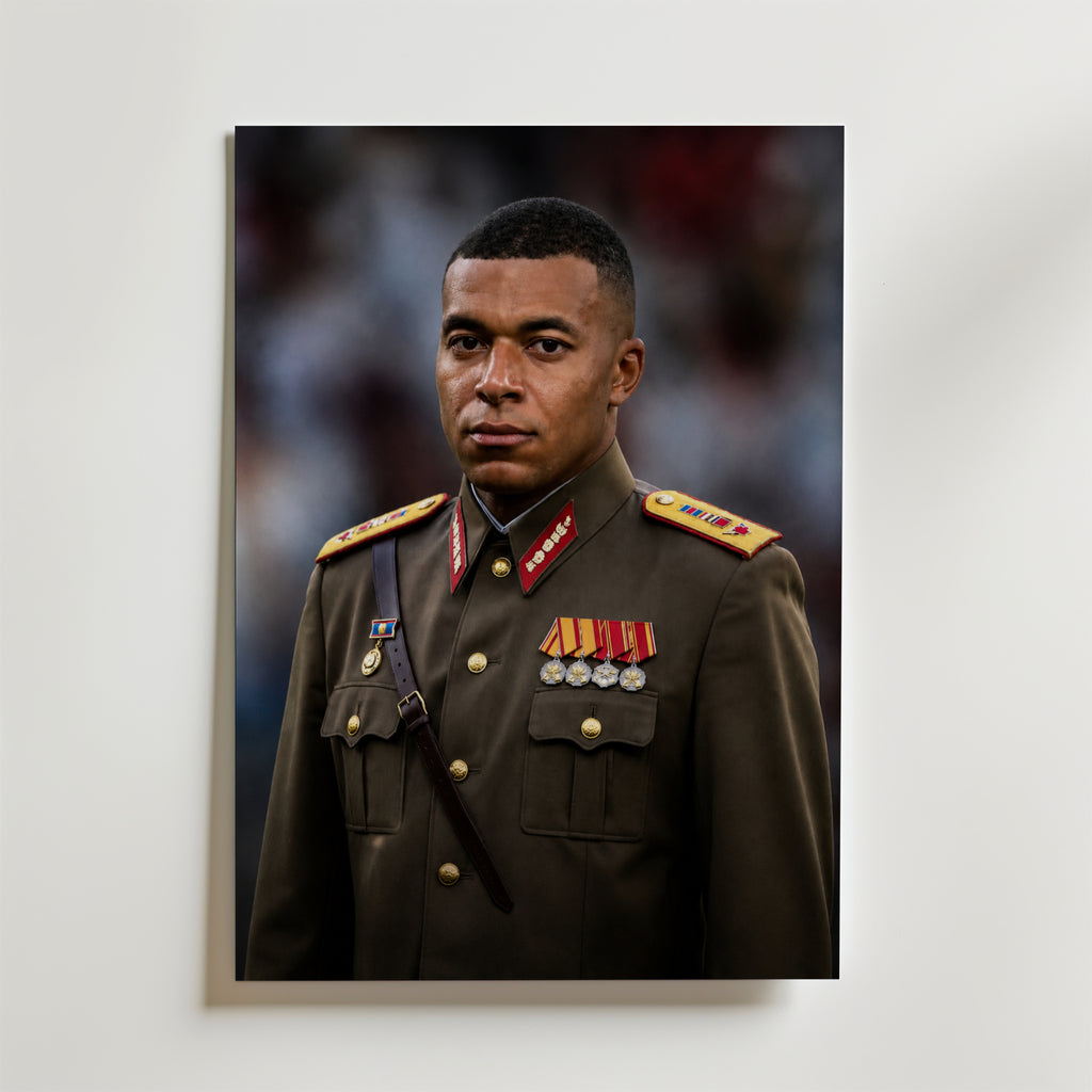 Plakat Dyktator Mbappé