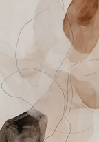 Whispering Shapes – affisch med snyggt motiv, köp enkelt hos Bozetto i flera storlekar
