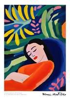 Sieste Tropicale Matisse poster visad rakt fram – Bozetto affisch i hög tryckkvalitet