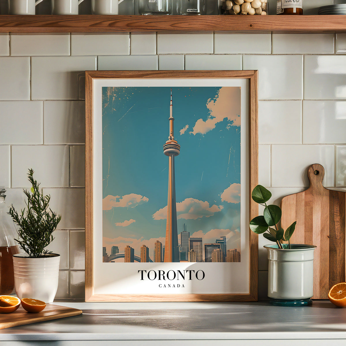 The Toronto – affisch med snyggt motiv, köp enkelt hos Bozetto i flera storlekar