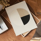 Geometric Zen poster visad rakt fram – Bozetto affisch i hög tryckkvalitet i hög tryckkvalitet