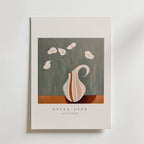 Still Life Vase – stilfullt konsttryck från Bozetto, tryckt på matt finpapper i hög tryckkvalitet