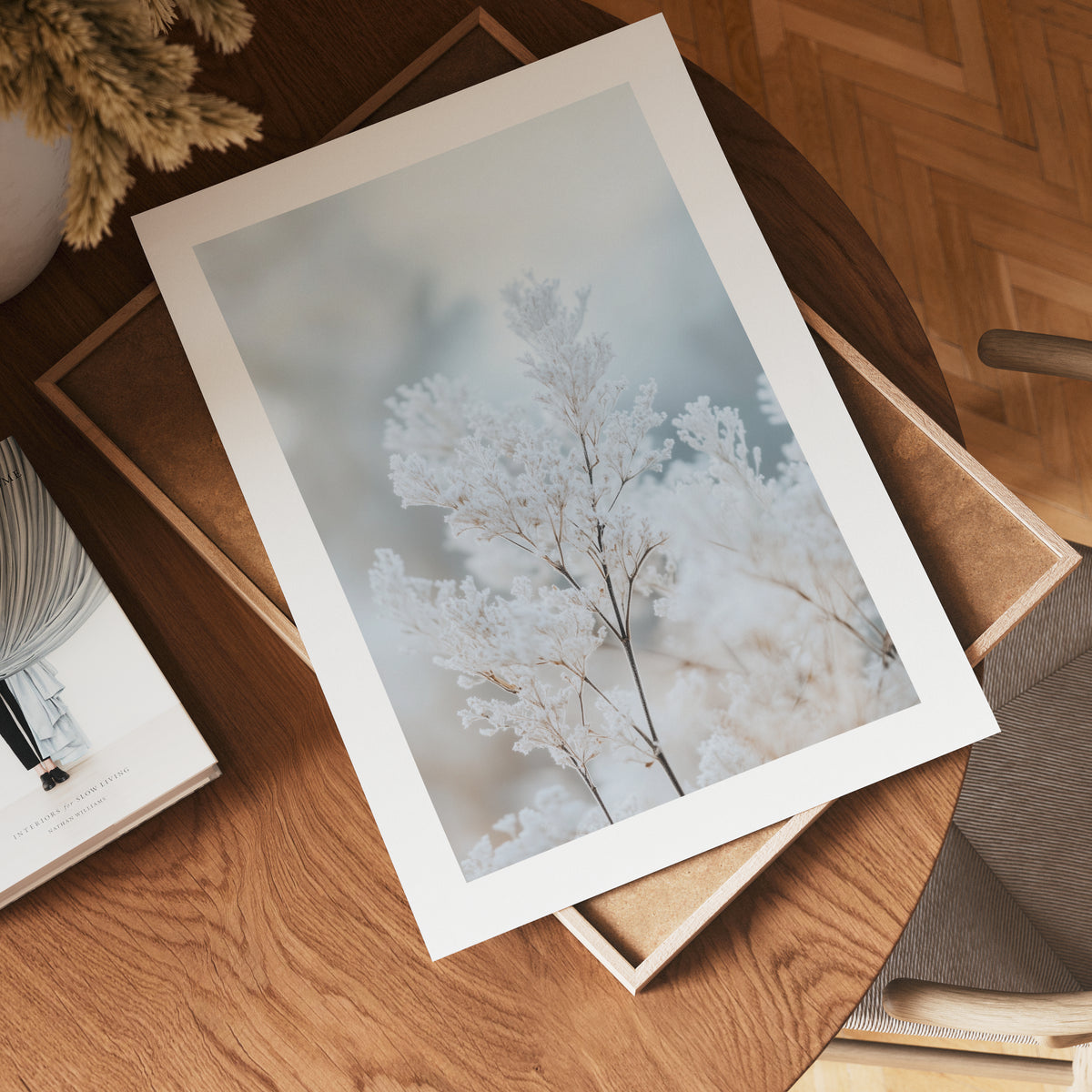 Frozen Branches poster visad rakt fram – Bozetto affisch i hög tryckkvalitet i hög tryckkvalitet