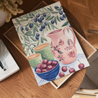 Watercolor Fruit And Olive – affisch med stilfullt motiv från Bozetto i hög kvalitet