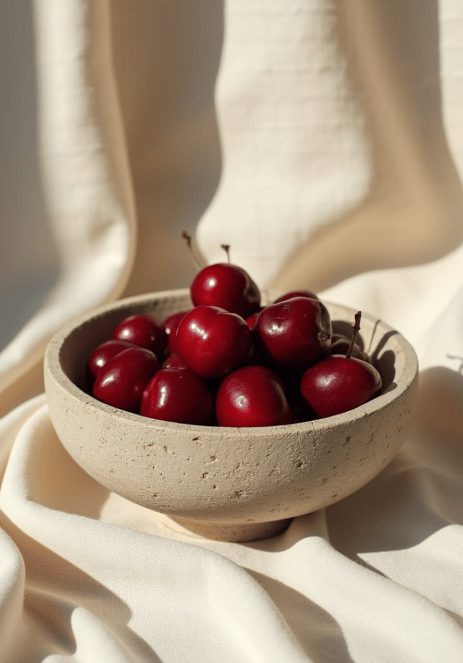 Ceramic Cherry – affisch med snyggt motiv, köp enkelt hos Bozetto i flera storlekar