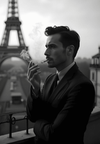 Parisian Elegance – affisch med snyggt motiv, köp enkelt hos Bozetto i flera storlekar