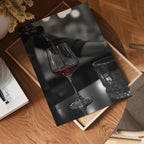 Pouring Passion Wine – stilfullt konsttryck från Bozetto, tryckt på matt finpapper