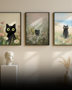 Bundle 3-pack Midnight Meadow Collection – kuraterad postercollection som lyfter hemmet hos Bozetto