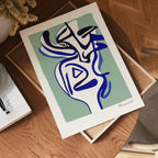 Picasso Mind in Motion – affisch med stilfullt motiv från Bozetto i hög kvalitet