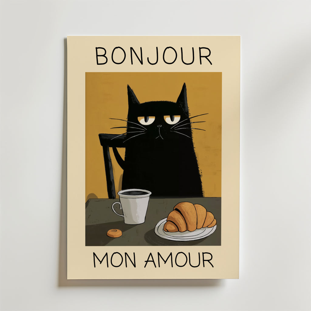 Bundle 2-pack French Morning Ride – kuraterad postercollection som lyfter hemmet hos Bozetto