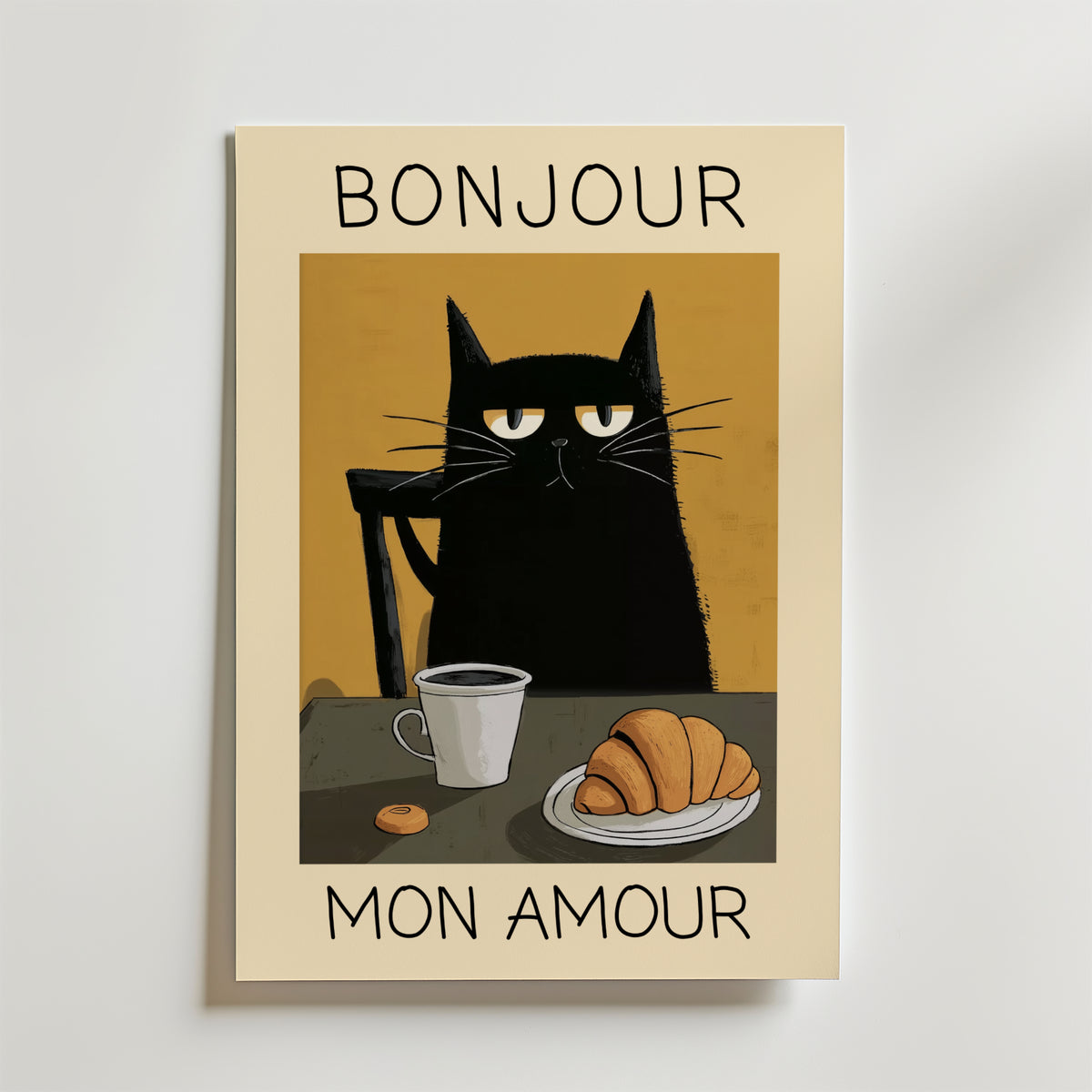 Bundle 2-pack French Morning Ride – kuraterad postercollection som lyfter hemmet hos Bozetto