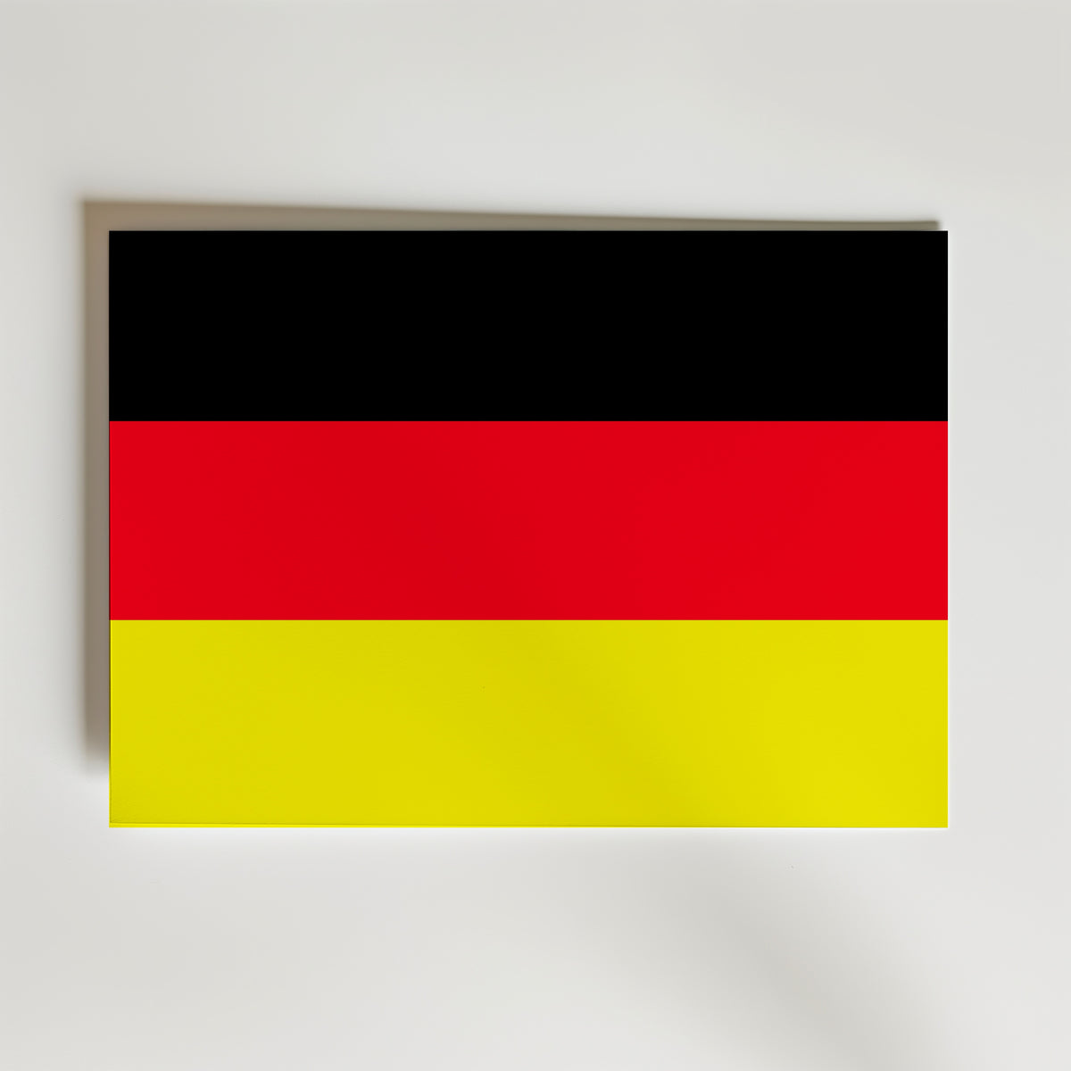 Germany National Flag Poster – modern konst och stilren konsttryck för hemmet hos Bozetto