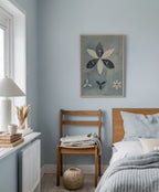 Mockup av Hilma af Klint Petals of affisch på vägg – köp enkelt hos Bozetto i hög kvalitet