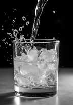 Ice Cold Water Splash – affisch med snyggt motiv, köp enkelt hos Bozetto i flera storlekar
