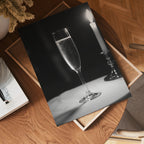 Champagne Dinner poster visad rakt fram – Bozetto affisch i hög tryckkvalitet i hög tryckkvalitet