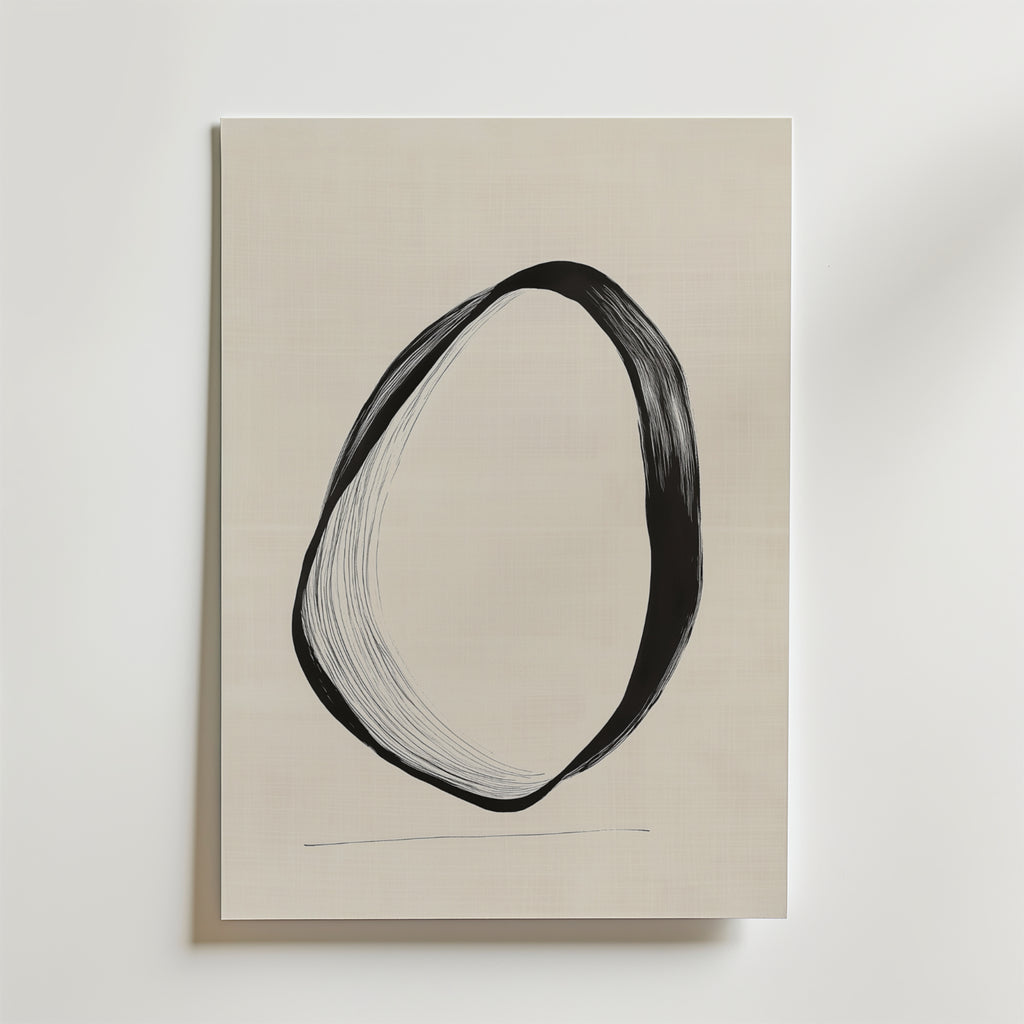 Elegant Spiral – stilfullt konsttryck från Bozetto, tryckt på matt finpapper i hög tryckkvalitet