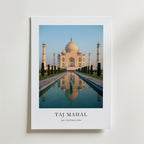 Taj Mahal – stilfullt konsttryck från Bozetto, tryckt på matt finpapper i hög tryckkvalitet