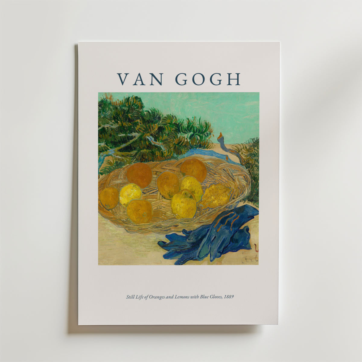 Van Gogh Oranges And Lemons – stilfullt konsttryck från Bozetto, tryckt på matt finpapper