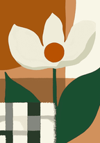 Abstract floral – affisch med snyggt motiv, köp enkelt hos Bozetto i flera storlekar
