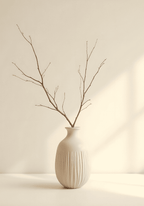 Minimalist Ceramic Vase – köp enkelt hos Bozetto konsttryck i hög kvalitet i hög kvalitet