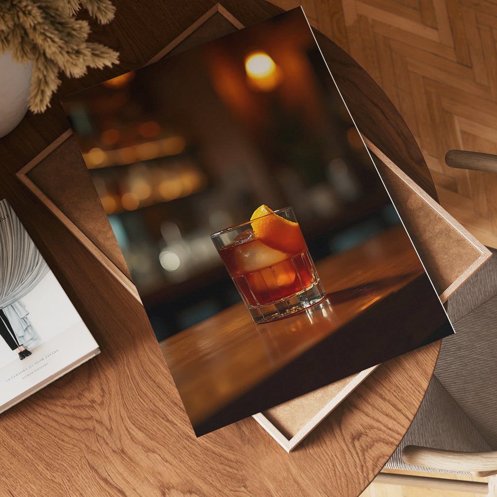 Evening Indulgence Drink poster visad rakt fram – Bozetto affisch i hög tryckkvalitet
