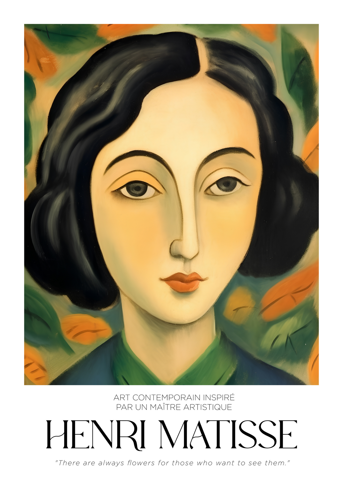 Quiet Wonder Matisse – affisch med snyggt motiv, köp enkelt hos Bozetto i flera storlekar