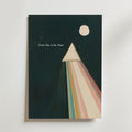 Dark Side Of The Moon – stilfullt konsttryck från Bozetto, tryckt på matt finpapper