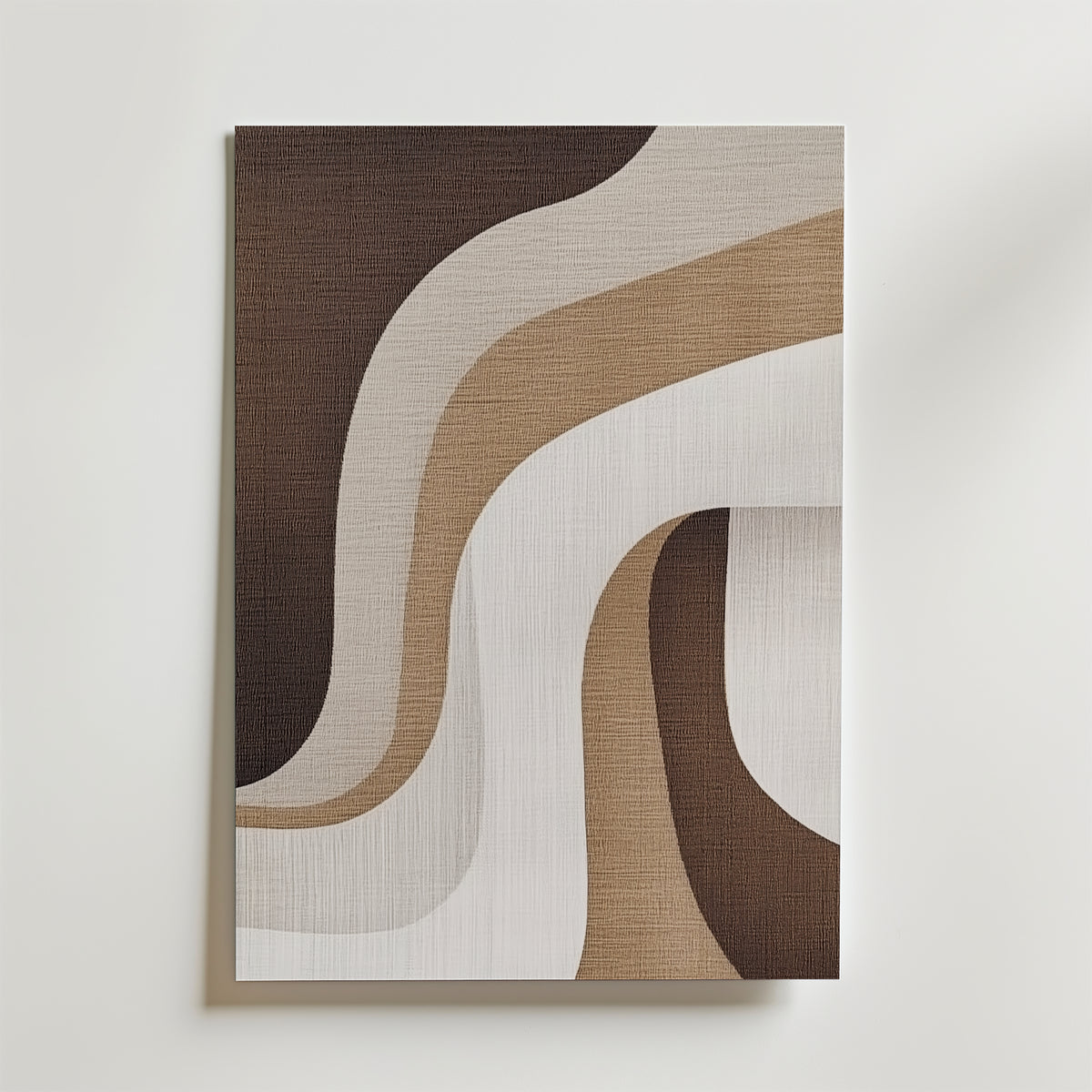 Abstract Flow No.3 – stilfullt konsttryck från Bozetto, tryckt på matt finpapper