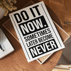 Do It Now poster i flera storlekar – jämför mått och välj rätt hos Bozetto i hög tryckkvalitet
