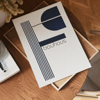 Bauhaus Modern Geometry – affisch med stilfullt motiv från Bozetto i hög kvalitet