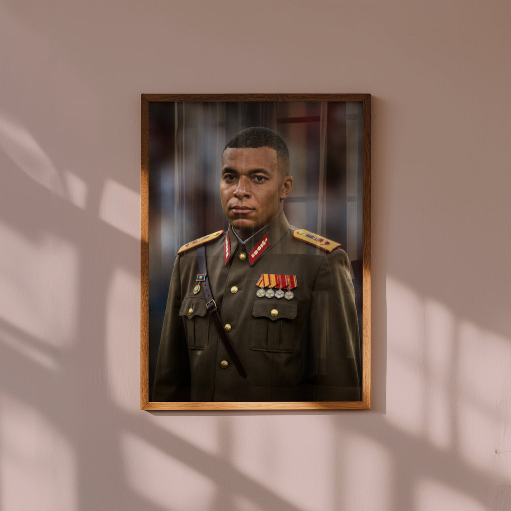 Plakat Dyktator Mbappé