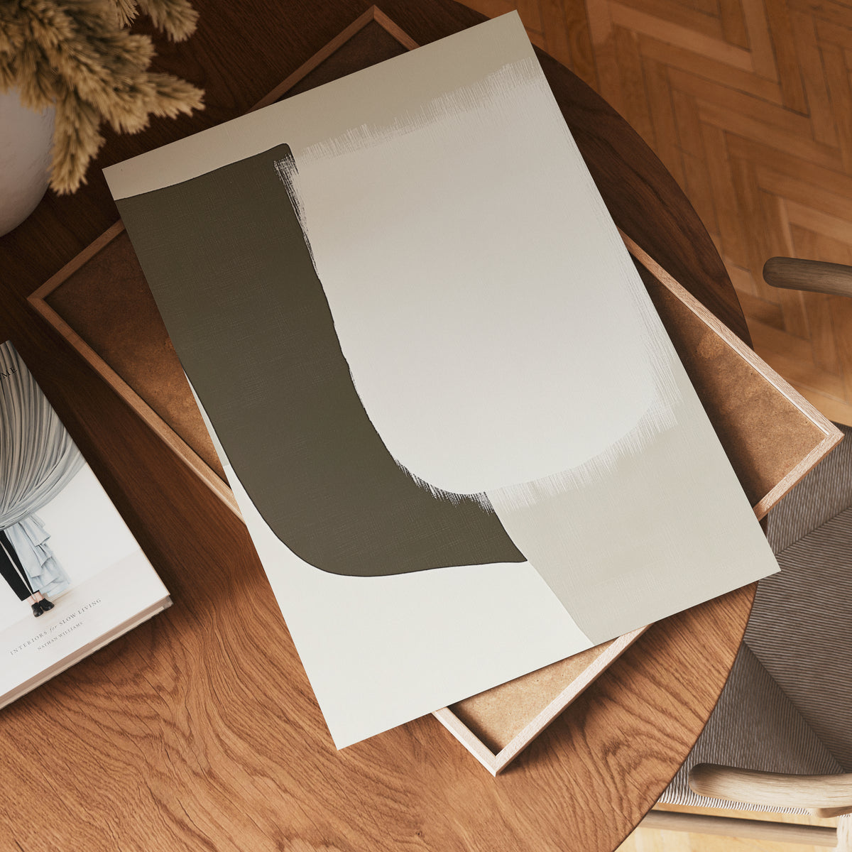 Contrasting Shapes – affisch med snyggt motiv, köp enkelt hos Bozetto i flera storlekar