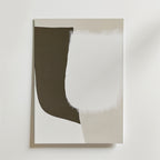 Contrasting Shapes – stilfullt konsttryck från Bozetto, tryckt på matt finpapper